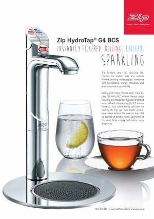 The new Zip Hydro Tap G4 from Franke