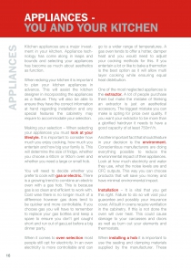 Appliances - You and your kitchen
