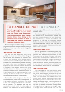To Handle or not to Handle?