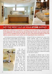 Get the most out of your stone budget