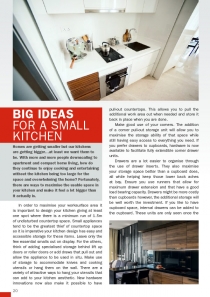 Big Ideas for a Small Kitchen