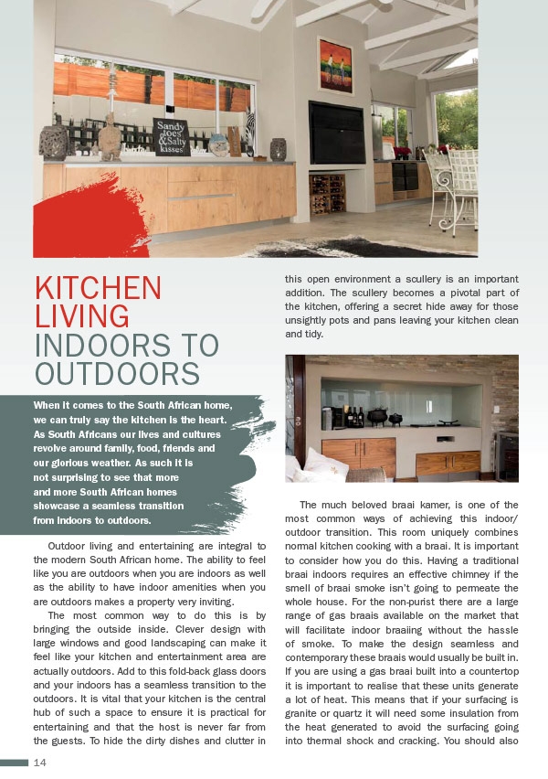 Kitchen Living - Indoors to Outdoors