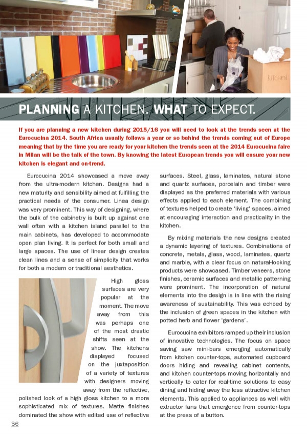 Planning a Kitchen - What to Expect