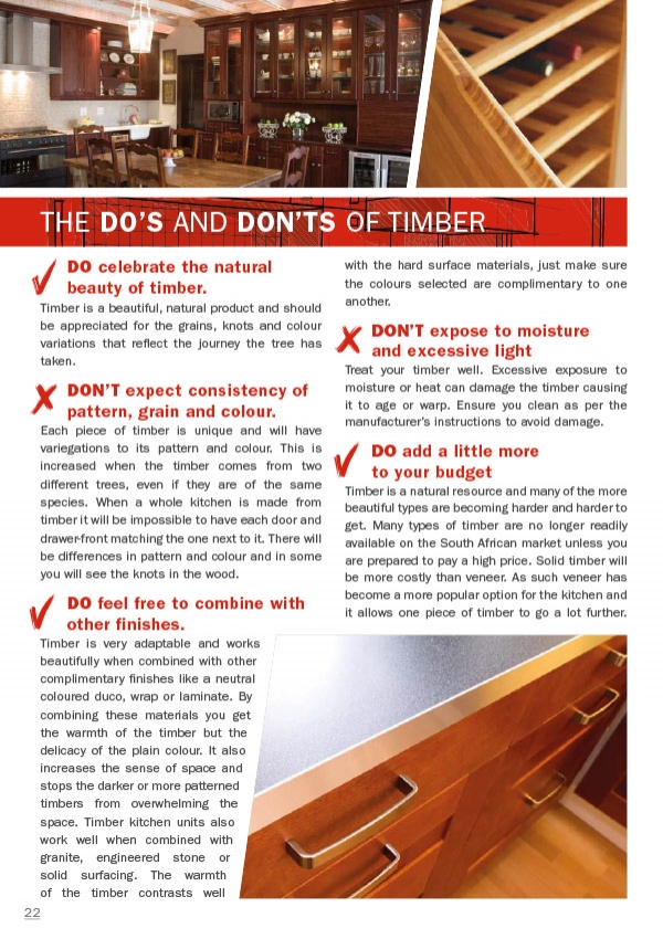 The Dos and Donts of Timber