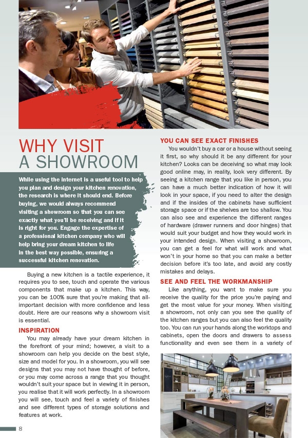 Why Visit a Showroom