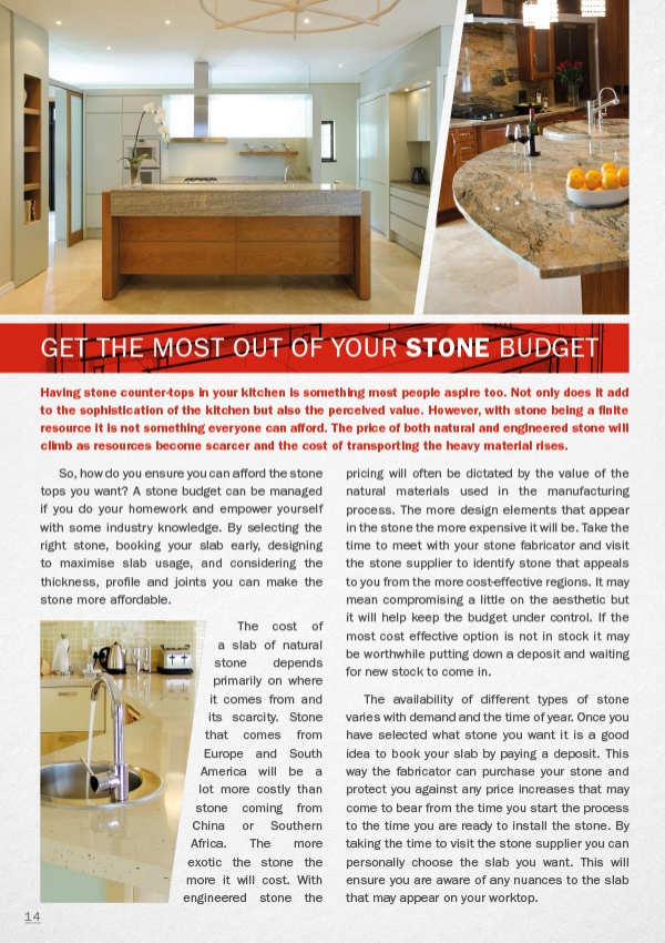 Get the most out of your stone budget