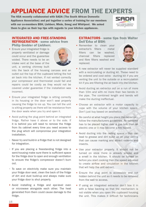 Appliance Advice from the Experts