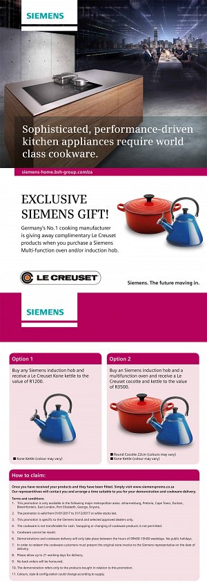 Stunning offer from BSH