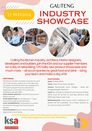 Bookings are open to attend the KSA Gauteng industry showcase