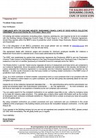 BIBC issues notice regarding CT stone fabricator's compliance